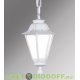 Уличный подвесной светильник Fumagalli Sichem/Rut белый, матовый 1xE27 LED-FIL с лампой 800Lm, 2700К