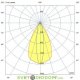 Взрывозащищенный линейный светодиодный светильник Т-Линия v2.0 ОПТИК Ex-50Вт, 6960Лм, 5000К Яркий дневной, оптика 10х70°, 540мм