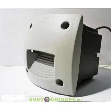 Светильник уличный (подсветка ступеней) FUMAGALLI LETI 100 SQUARE-ST LED белый/опал 1xGX53 LED с лампой 3W