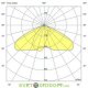 Консольный светодиодный светильник Гроза S 180Вт, 3000К Теплый, оптика 135×55° градусов, 27160Лм