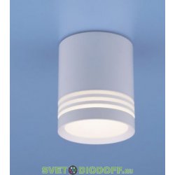 Накладной потолочный светодиодный светильник Белый 6W, 4200K, IP20