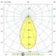 Прожектор светодиодный Virona 80Вт, 13600Лм, 5000К Яркий дневной, IP67, (КСС): Г (Глубокая), 60°