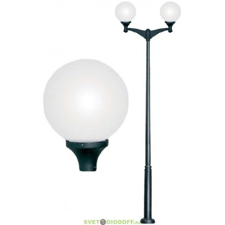 Наземный парковый фонарь светодиодный IP65 Fumagalli Globe 400 Modern G41.372.A20.AYE27