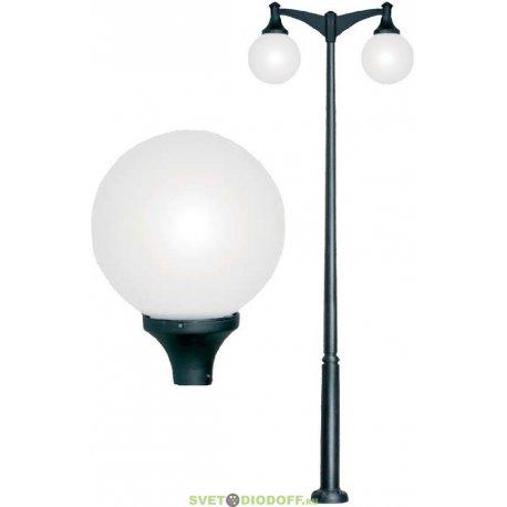 Наземный парковый фонарь светодиодный IP65 Fumagalli Globe 400 Modern G41.372.A20.AYE27DN