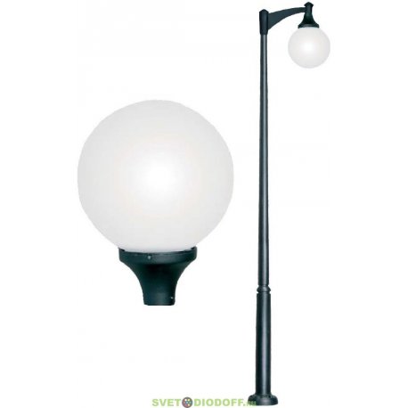 Наземный парковый фонарь светодиодный IP65 Fumagalli Globe 400 Modern G41.372.A10.AYE27