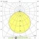 Складской подвесной светодиодный светильник Профи Лайт 180 ЭКО CRI70 , 180Вт, 30100Лм, 5000К Яркий дневной, 120° градусов