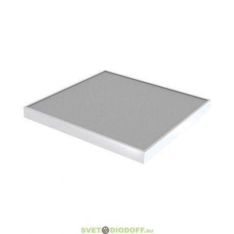 Офисный светодиодный светильник, серия Офис 25 CRI80, 23Вт, 2740Лм, 3000К Теплый, Опал, 595×595×50мм Офисный светодиодный светильник, серия Офис 25 CRI80, 23Вт, 2740Лм, 3000К Теплый, Опал, 595×595×50мм