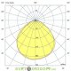 Светодиодный светильник Офис CRI80 20Вт, 2330Лм, 3000К Теплый, Опал, 595×595×50мм