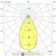 Складской подвесной светодиодный светильник Профи Лайт 200 CRI70 , 200Вт, 32550Лм, 3000К Теплый, 60° градусов