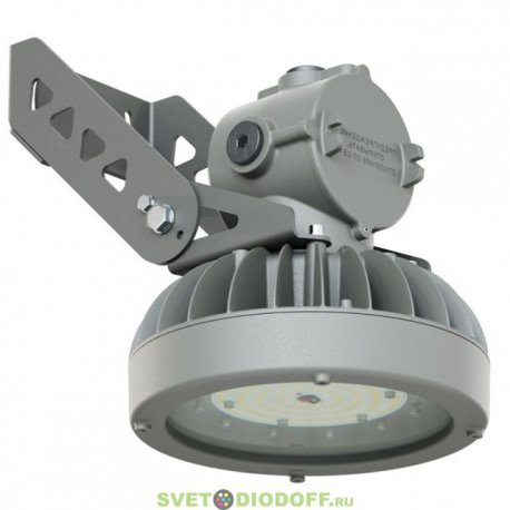 Взрывозащищенный светодиодный светильник Профи Нео M Ex-1-40-К-П25х105-5070-M20, 40Вт, 5900Лм 5000К IP66, угол 25х105°