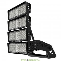 Мощный светодиодный прожектор Плазма Про 2000Вт, 28600Лм, CRI80, 5000К Яркий дневной, оптика 45°, IP66/IP67
