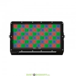 Архитектурный светодиодный прожектор 140, 133Вт, X RGB, IP66 25° градусов