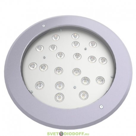Грунтовый встраиваемый светодиодный светильник Грунт 20 L, 20Вт, 2500Лм, 5000К Яркий дневной, оптика 10°