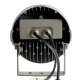 Светодиодный светильник ландшафтно-архитектурный DC24V 48W RGBW DMX512 IP65, оптика 30°, 145*82*175мм