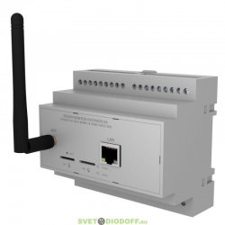 Преобразователь интерфейсов Integra ПИ-220-E-4PWM-1R-RS485-PLBUS-GSM IP20