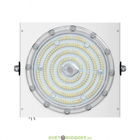 Мощный светодиодный Прожектор D ЭКО 44Вт, 5000К Яркий дневной, 6600Лм, оптика 90 градусов, IP67