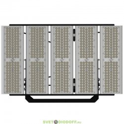 Светодиодный прожектор для спортивных объектов, портов и тд Плазма 1500 LV CRI80 , 1500Вт, 225000Лм, 5000К, оптика 90°