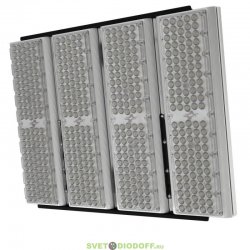 Светодиодный прожектор для спортивных объектов, портов и тд Плазма 1200 LV CRI80 , 1200Вт, 180000Лм, 5000К, оптика 90°