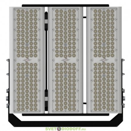 Светодиодный прожектор для спортивных объектов, портов и тд Плазма 1100 LV CRI80 , 1100Вт, 175500Лм, 5000К, оптика 85°