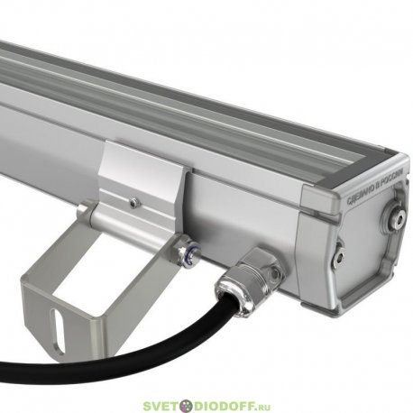 Архитектурно-фасадная подсветка, светильник БАРОККО S 10Вт, 1420Лм, CRI80, 4000К Дневной, оптика 90х100°, 500мм