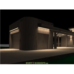 Люксовый светодиодный светильник БАРОККО S от 5Вт-48Вт, CRI80, 5000К, 4000К, 3000К, оптика от 10 - 90°, заливный