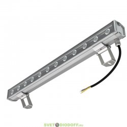 Архитектурно-фасадная подсветка, светильник БАРОККО S 6Вт, 680Лм, CRI80, 5000К Яркий дневной, оптика 15°, 600мм