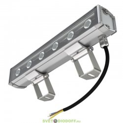 Архитектурно-фасадная подсветка, светильник БАРОККО S 6Вт, 500Лм, CRI80, 5000К Яркий дневной, оптика 10х65°, 300мм