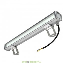 Архитектурно-фасадная подсветка, светильник БАРОККО S 5Вт, 610Лм, CRI80, 5000К Яркий дневной, оптика 100°, ОПАЛ 500мм