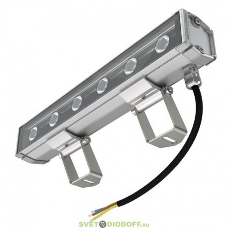 Архитектурно-фасадная подсветка, светильник БАРОККО S 3Вт, 255Лм, CRI80, 5000К Яркий дневной, оптика 50°, 300мм