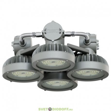 Взрывозащищенный светодиодный светильник Профи Нео M Ex-4-400-П-П30-5070-M20 400Вт, 58800Лм, 5000К, IP66, угол 30°