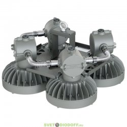 Взрывозащищенный светодиодный светильник Профи Нео M Ex-4-400-П-П155х85-5070-M20 400Вт, 53740Лм, 5000К, IP66, угол 155х85°