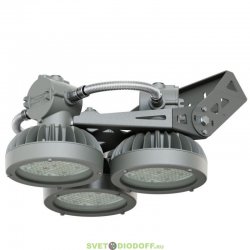 Взрывозащищенный светодиодный светильник Профи Нео M Ex-3-300-К-П60-5070-M20, 300Вт, 46800Лм, 5000К, IP66, оптика 60°