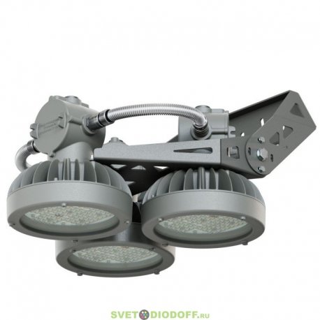 Взрывозащищенный светодиодный светильник Профи Нео M Ex-3-300-К-П25х105-5070-M20, 300Вт, 41670Лм, 5000К, IP66, оптика 25х105°