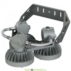 Взрывозащищенный светодиодный светильник Профи Нео M Ex-3-300-К-П125х65-5070-M20, 300Вт, 40310Лм, 5000К, IP66, оптика 125х65°