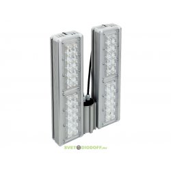 Консольный светодиодный светильник узконаправленный 106Вт, 14840Лм, 5000К, IP67. линза 27° градусов