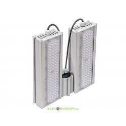 Консольный светодиодный светильник Магистраль 64Вт, 8960Лм, линза 136*78° градусов, IP67