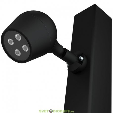 Парковый (столб), архитектурный (земля) светильник серии ШЕЛЛ 4 S, 4Вт, 550Лм, 3000К Теплый, оптика 10х65°, 148мм