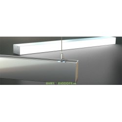 Линейный подвесной светодиодный светильник Элегант М 30Вт, 3040Лм, 5000К яркий дневной, 1490×114×60мм