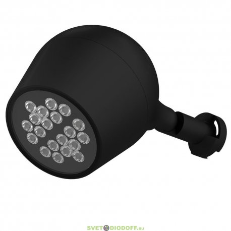 Парковый (столб), архитектурный (земля) светильник серии ШЕЛЛ 50 М, 50Вт, 6600Лм, 5000К Яркий дневной, оптика узкая 15°, 230мм