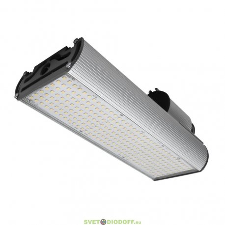 Светодиодный светильник GLERIO Practical+ Консоль 48 Вт, 9600 лм, 200 лм/Вт, IP67, 5000К, 120° Габариты: 250*97*115 мм