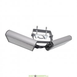 Светодиодный светильник GLERIO Practical+ Галочка 64 Вт, 12800 лм, 200 лм/Вт, IP67, 5000К, 120° Габариты: 380*97*130 мм