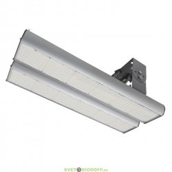Светодиодный светильник GLERIO Practical+ Универсал 192 Вт, 38400 лм, 200 лм/Вт, IP67, 5000К, 120° Габариты: 465*205*160 мм