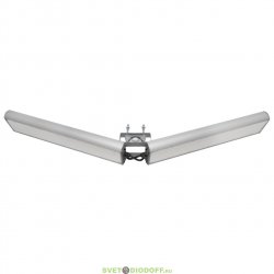 Светодиодный светильник GLERIO Practical+ Галочка 192 Вт, 38400 лм, 200 лм/Вт, IP67, 5000К, 120° Габариты: 920*97*175 мм