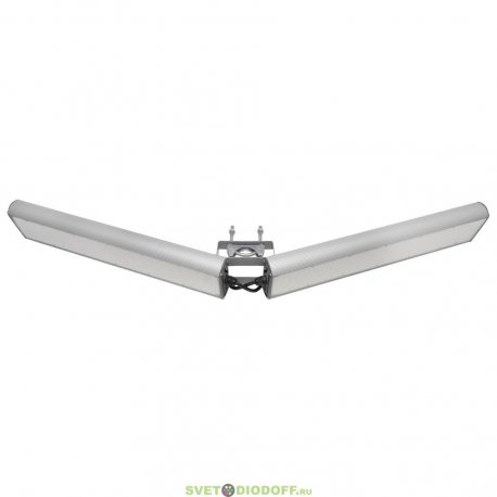 Светодиодный светильник GLERIO Practical+ Галочка 192 Вт, 38400 лм, 200 лм/Вт, IP67, 5000К, 120° Габариты: 920*97*175 мм