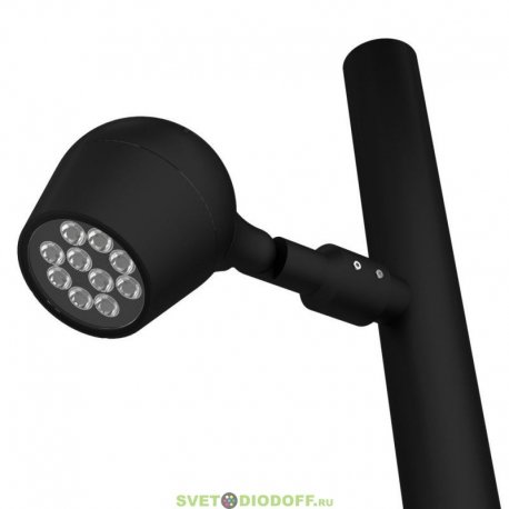 Парковый (столб), архитектурный (земля) светильник серии ШЕЛЛ 25 S, 25Вт, 3150Лм, 5000К Яркий дневной, оптика 25°, 148мм