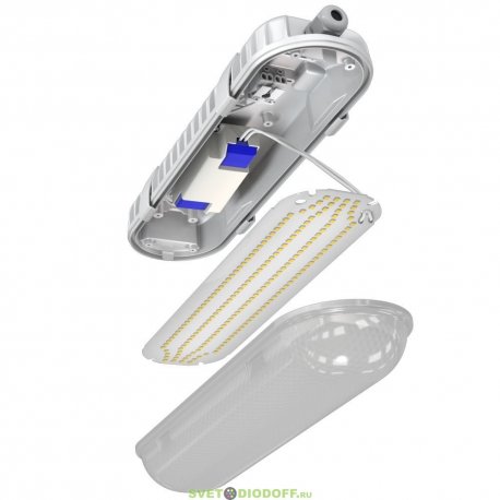 Светодиодный светильник Айсберг Мини 20Вт, 3000Лм, CRI70, 5000К Яркий дневной, Опал, IP54