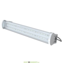 Линейный светодиодный светильник Айсберг v2.0 18, 18Вт, 2700Лм, 600мм 5000К прозрачный, 5лет