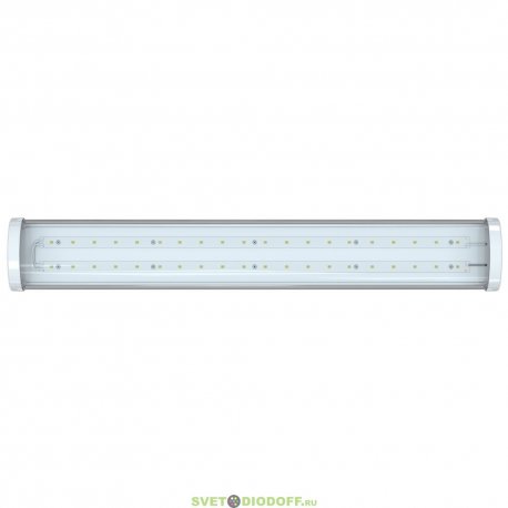 Линейный светодиодный светильник Айсберг v2.0 18 ЭКО, 18Вт, 2620Лм, 600мм 5000К прозрачный, 3года