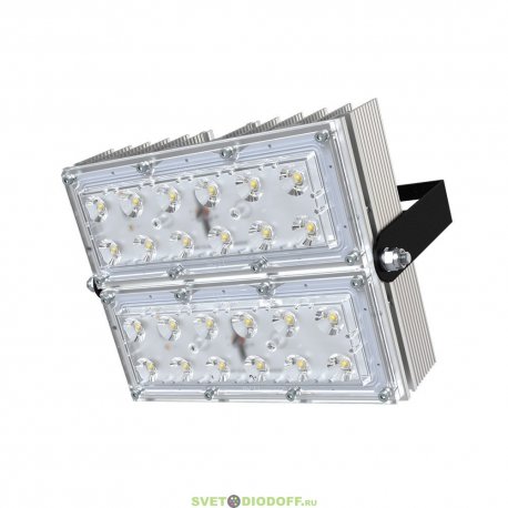 Архитектурный узконаправленный Прожектор серия S 44Вт, 4000К оптика 12 градусов, 6900Лм, IP67