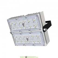 Архитектурный узконаправленный Прожектор серия 50 S, 55Вт, 9080Лм, 5000К Яркий дневной, линза 80 градусов, IP67